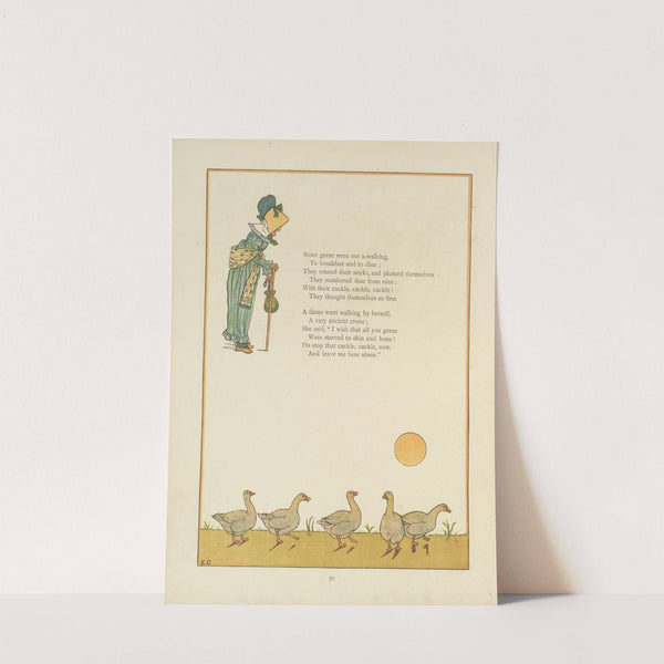 Under the window;pictures & rhymes for children Pl.31 (1878) by Kate Greenaway