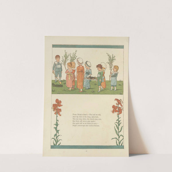 Under the window;pictures & rhymes for children Pl.33 (1878) by Kate Greenaway