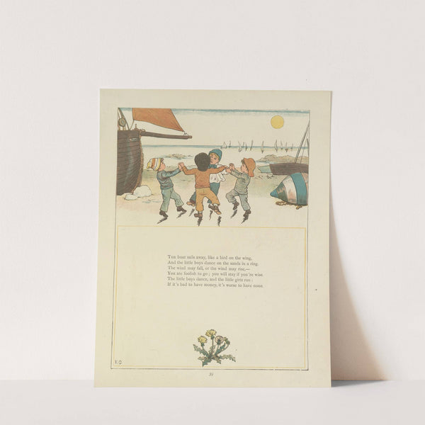 Under the window;pictures & rhymes for children Pl.38 (1878) by Kate Greenaway