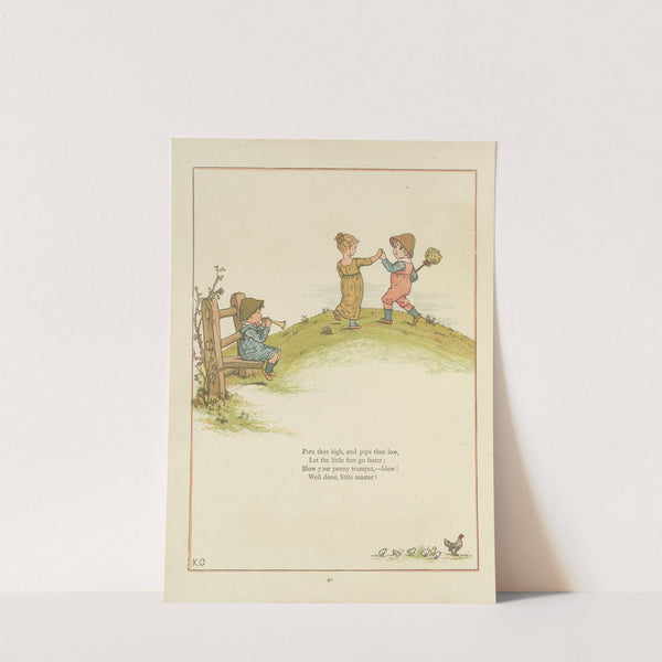 Under the window;pictures & rhymes for children Pl.39 (1878) by Kate Greenaway