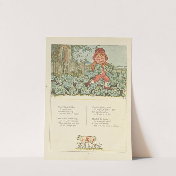 Under the window;pictures & rhymes for children Pl.45 (1878) by Kate Greenaway