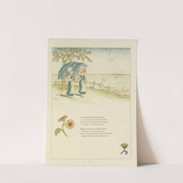 Under the window;pictures & rhymes for children Pl.46 (1878) by Kate Greenaway