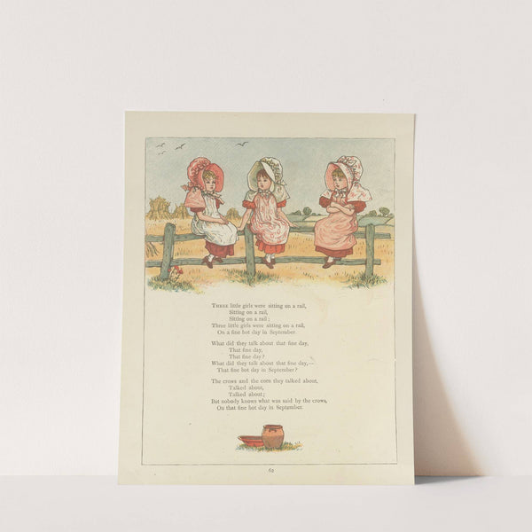 Under the window;pictures & rhymes for children Pl.61 (1878) by Kate Greenaway