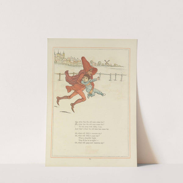 Under the window;pictures & rhymes for children Pl.62 (1878) by Kate Greenaway