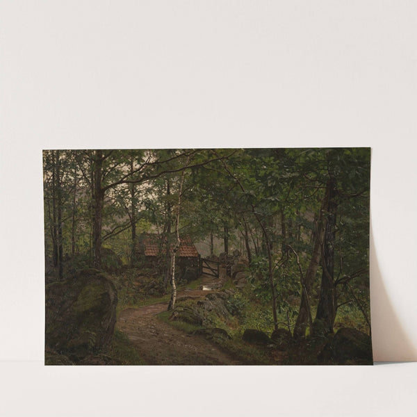 Under trærne, Hoven ved Mandal by Amaldus Nielsen