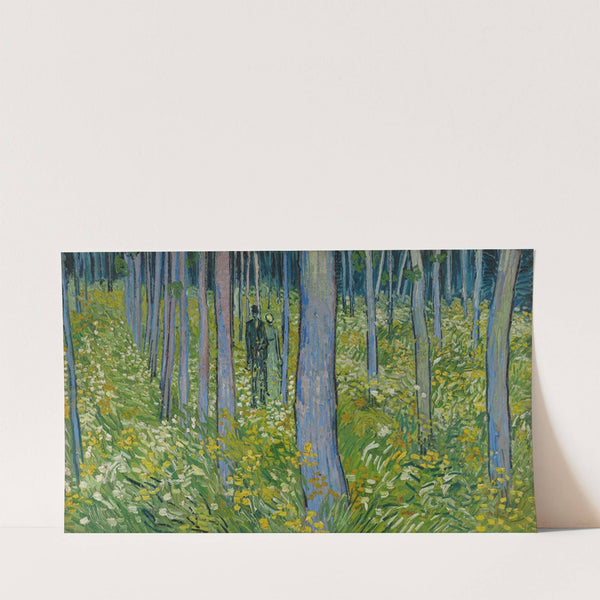 Undergrowth with two Figures (1890) by Vincent van Gogh