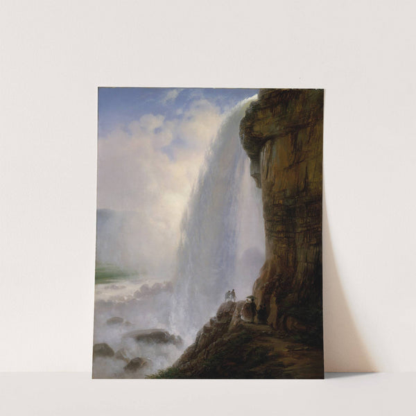 Underneath Niagara Falls by Ferdinand Richardt