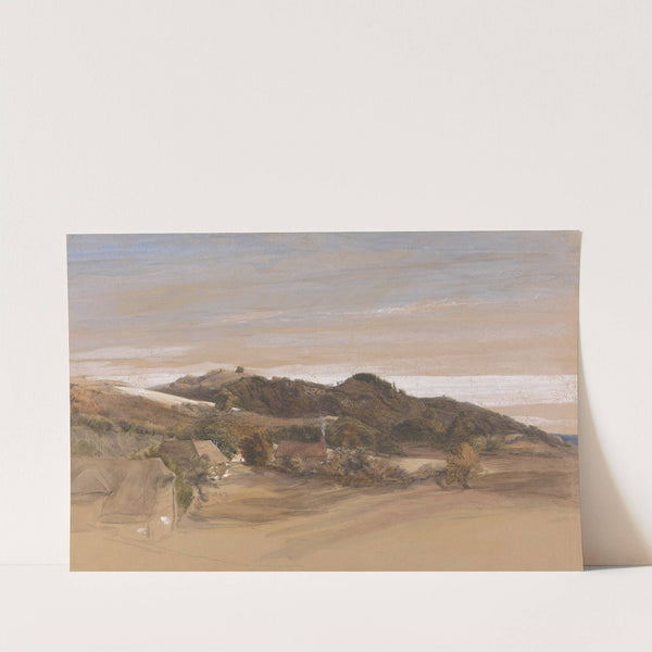 Underriver Hills, near Sevenoaks, Kent, from the Grounds of J. Herries, Esq. by Samuel Palmer