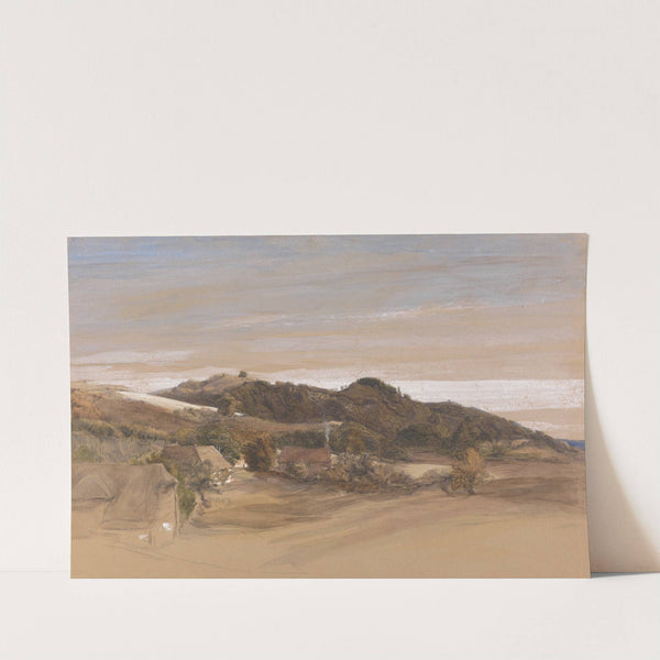 Underriver Hills, near Sevenoaks, Kent, from the Grounds of J. Herries, Esq. by Samuel Palmer