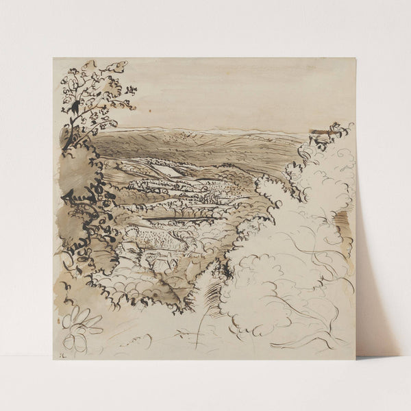 Underriver–The Golden Valley by John Linnell