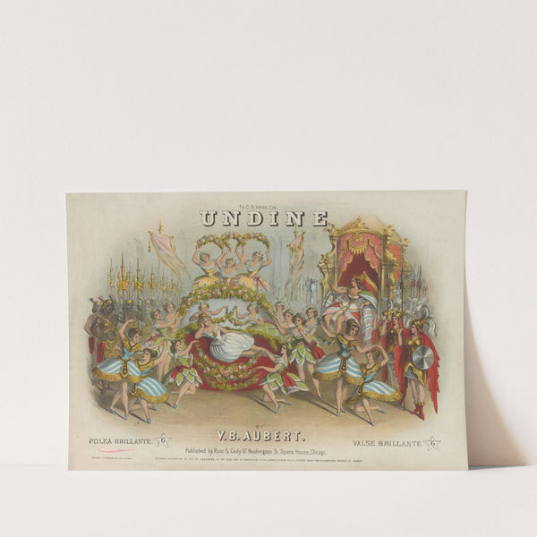 Undine, by V. B. Aubert (1867) by Root & Cady