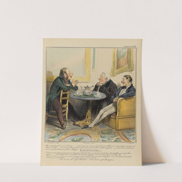 Une autre fois je fis encore un bon tour (1836-1838) by Honoré Daumier