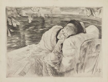Une convalescente (1875)