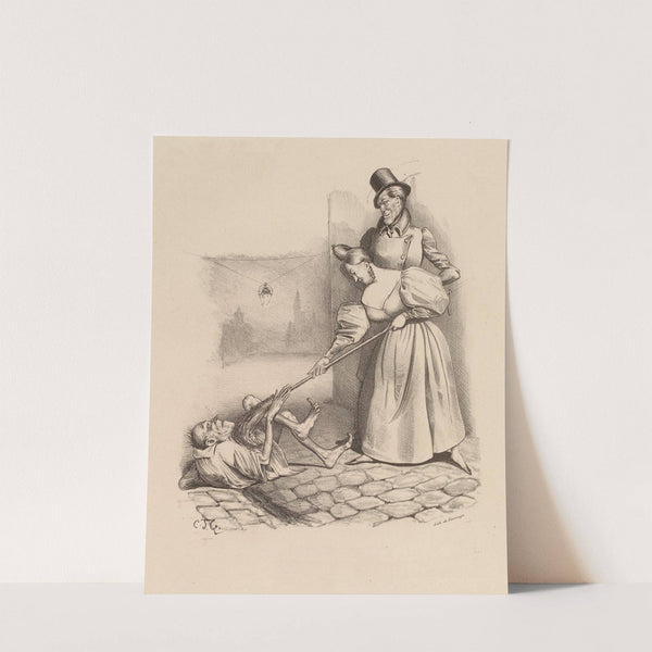 Une disgrâce de Mr. Mahieu by Charles-Joseph Traviès de Villers