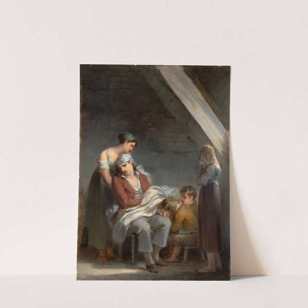 Une Famille dans la désolation (A Grief-Stricken Family) by Pierre-Paul Prud'hon