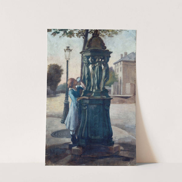 Une fontaine Wallace (1880) by André Gill