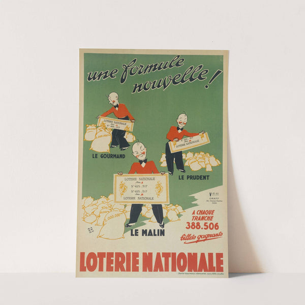 Une Formule Nouvelle Loterie Nationale (1941-1944) by Armand Rapeno