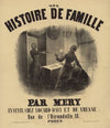 Une histoire de famille par Mery. En vente chez Locard-Davi et De Vresse (1854)