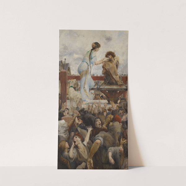 Une larme pour une goutte d’eau (Notre-Dame de Paris) (1903) by Luc-Olivier Merson