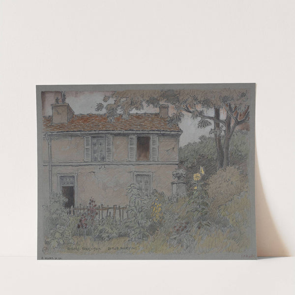 Une maison, 24 rue Norvins by Ferdinand Boberg