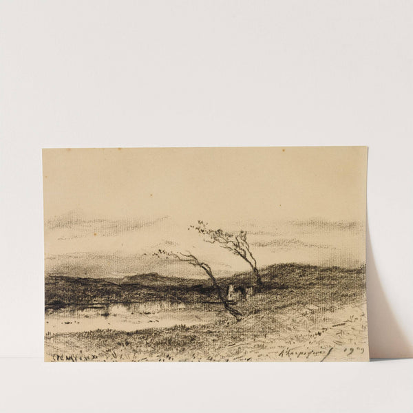 Une mare (1909) by Henri-Joseph Harpignies