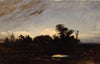 Une mare près de la Glacière, au crépuscule (1821)