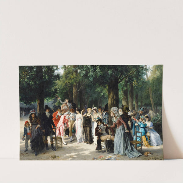 Une Mode Nouvelle Sous Le Directoire by Paul Émile Antony Morlon