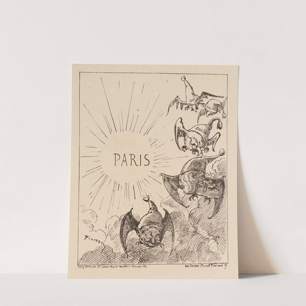 Une page d’Histoire Eh bien petit père, je crois que ça fait le compte de Paris by Henri Demare