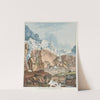 Une Partie des Glacieres du Grindelwald by Johann Ludwig Aberli