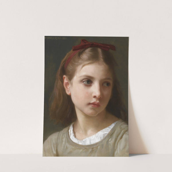 Une petite fille (1886) by William Bouguereau