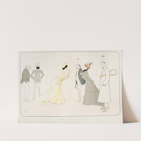 Une Presentation (1904) by Georges Goursat (Sem)