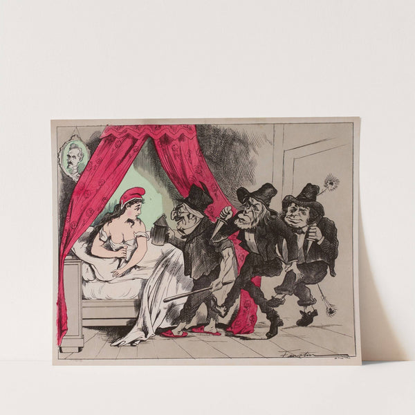 Une scène de brigands by Faustin Betbeder