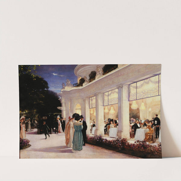 Une soirée au Pré-Catelan by Henri Gervex