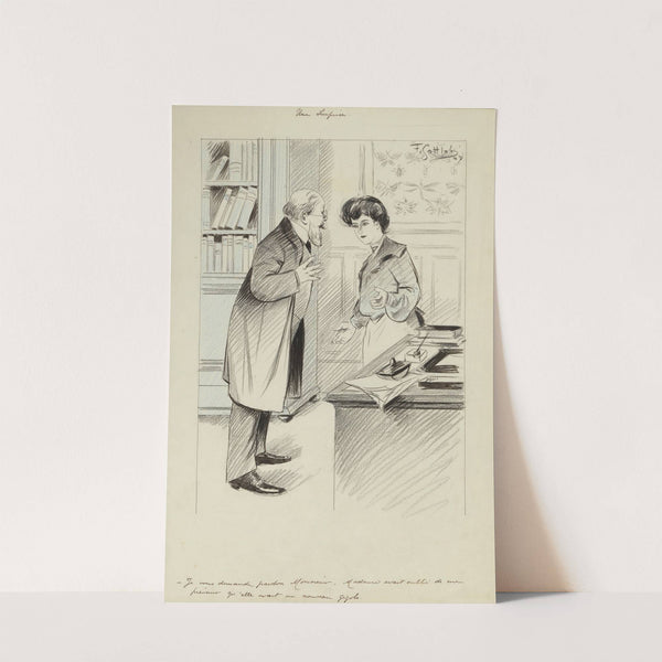 Une Surprise (1907) by Fernand Louis Gottlob