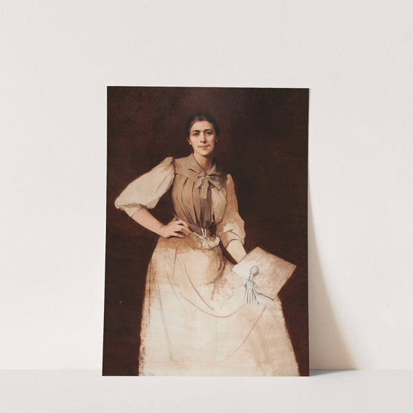 Unfinished Self-Portrait (1892) by Anna Bilińska-Bohdanowicz