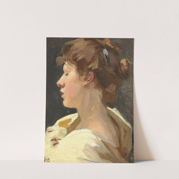 Ung Dame by Erik Henningsen