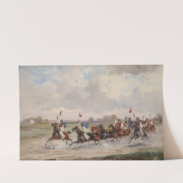 Ungarische Bauernhochzeit by Alfred Steinacker