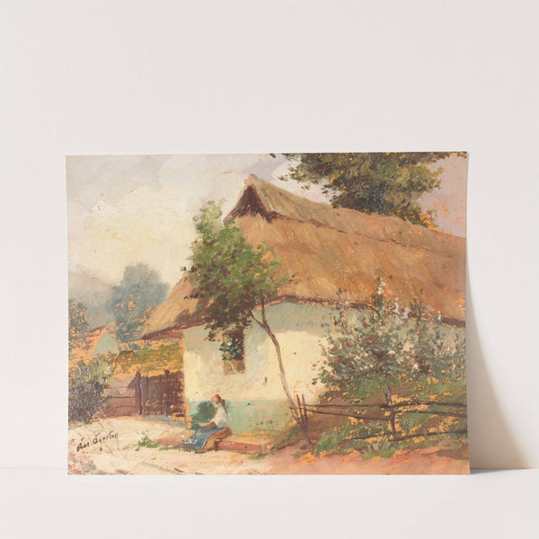 Ungarisches Bauernhaus by Ágoston Ács