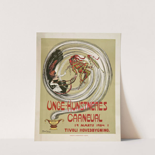 Unge Kunstneres Carneval ; 19 Marts 1904 i Tivoli Hovedbygning (1904) by Rudolf Krog