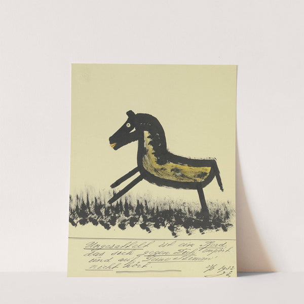 Ungesattelt ist ein Pferd … by John Elsas