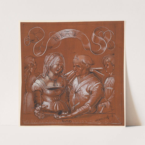 Ungleiches Paar (1510) by Niklaus Manuel