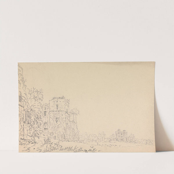 Unidentified Castle by Thomas Girtin