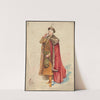 Unidentified Italian opera costume design plate 9 by W. Fasienski