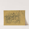 Unidentified officer directing his men (1860-1865) by Alfred Rudolph Waud
