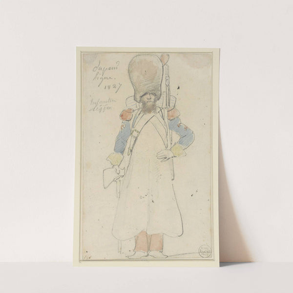 Uniformstudie by Denis Auguste Marie Raffet