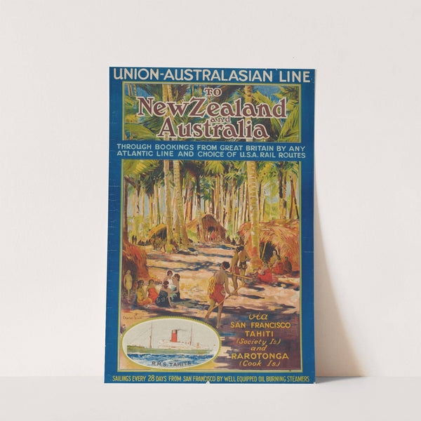 Union-Australian Line to New Zealand and Australia by Charles Edward Dixon