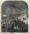Union Meeting in the Open Air Outside the Academy of Music (1859)