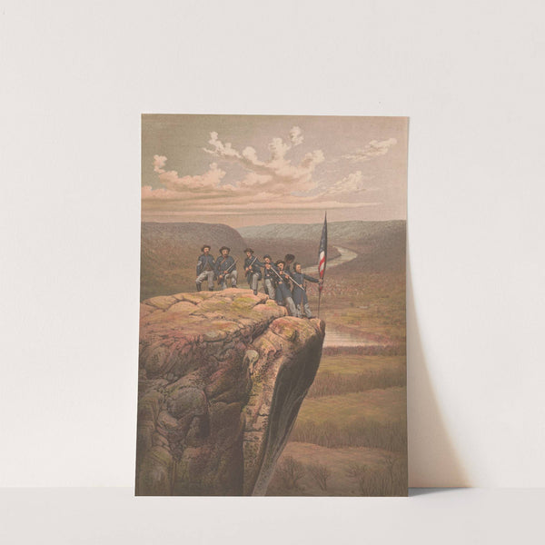 Union soldiers at Point Lookout, Tennessee (1863-1880) by James Fuller Queen