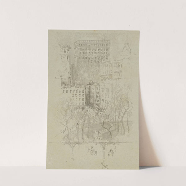 Union Square (1905) by Joseph Pennell