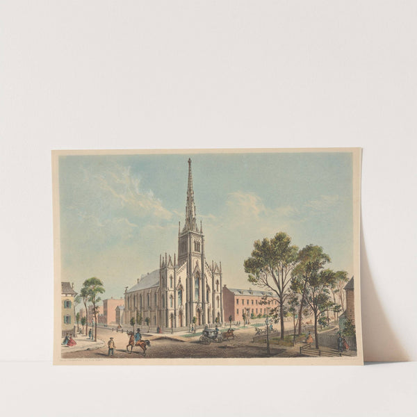 Universalist Church. by Chicago Lithographing Co.